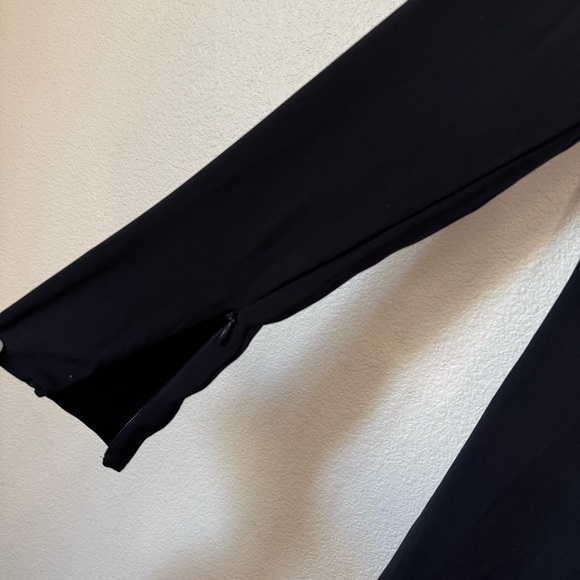 Allsaints Navy Blue/Black Roder Japanese Cloth Silk Blend Dress Size: 0 - Picture 5 of 11